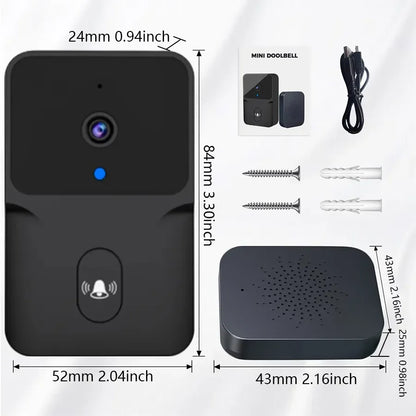 Timbre Inteligente Inalambrico con camara wifi